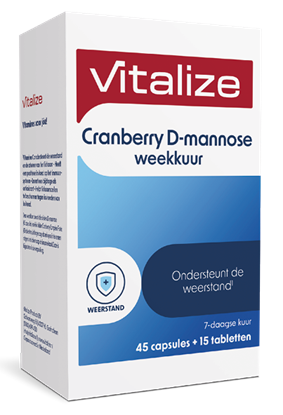 VITALIZE DMANNOSE CRANBERRY WEEKKUUR 60ST